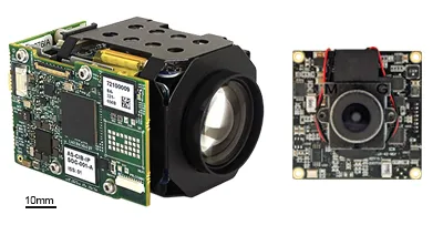 Small industrial cameras for law enforcement - af-zoom camera, board camera