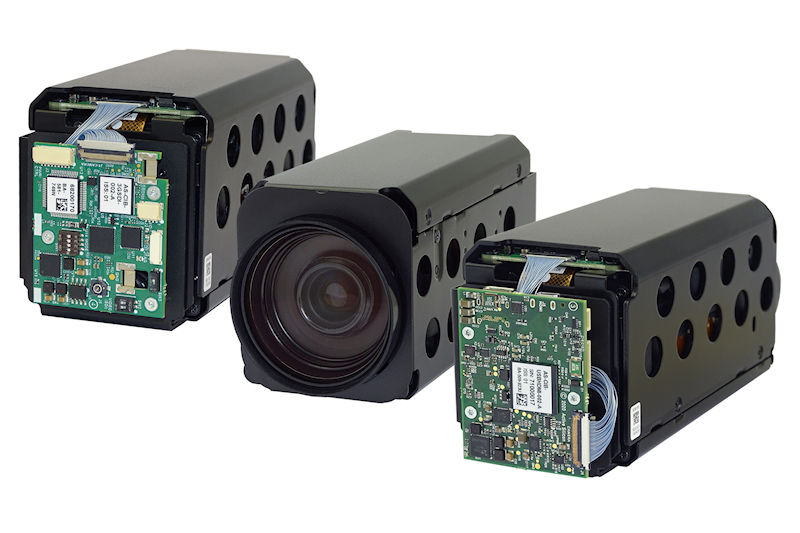 Autofocus-zoom block camera range expanded with global shutter options